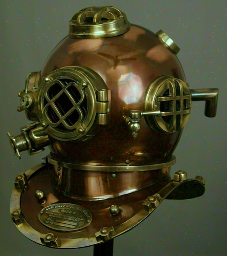 Casco sub vintage rame - sub,