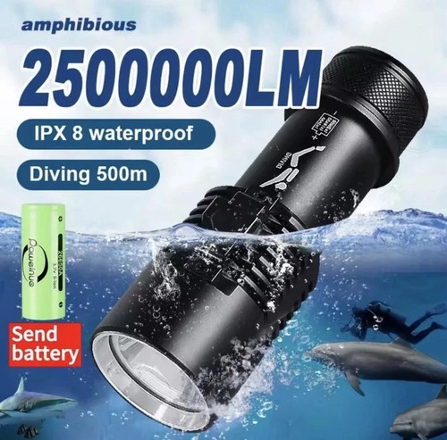 Torcia led subacquea per - subacquea,