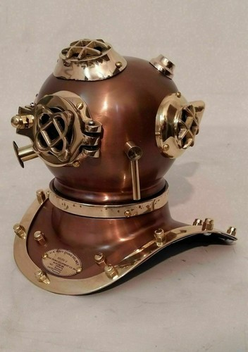 Casco sub antico ottone - sub, in